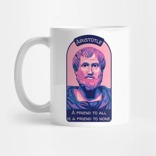 Aristotle Portrait and Quote Mug